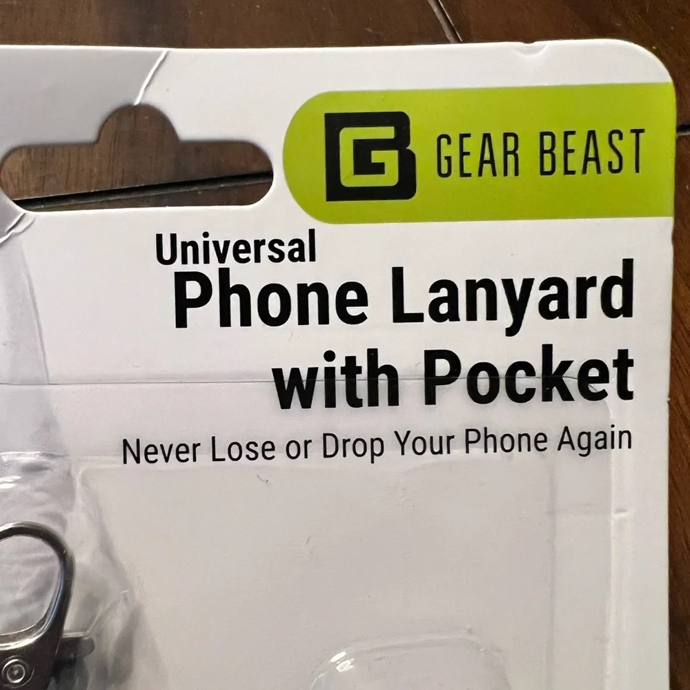 Universal Phone Lanyard with Pocket NEW NWT